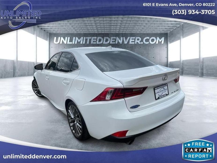 used 2015 Lexus IS 250 car, priced at $17,995