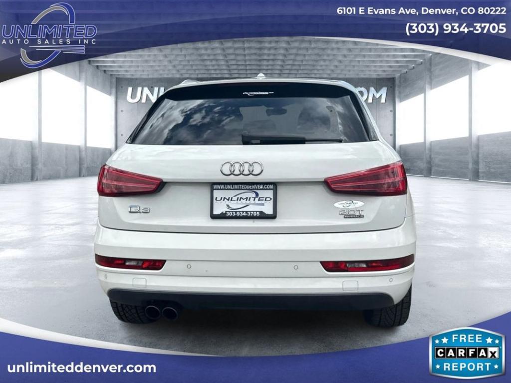 used 2016 Audi Q3 car, priced at $13,999