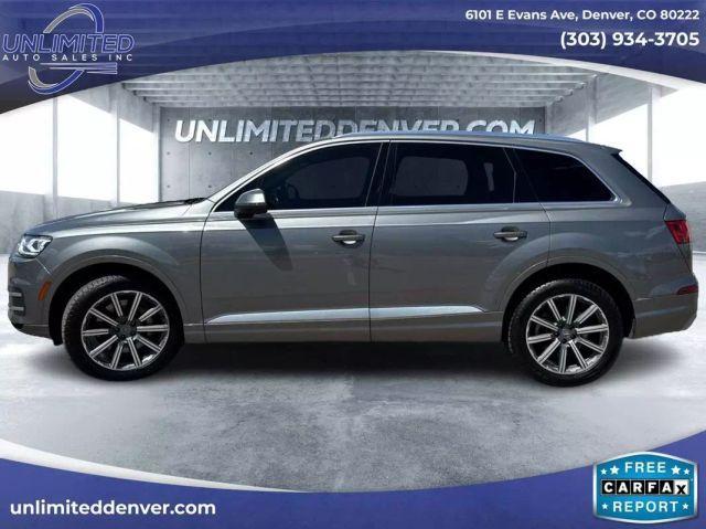 used 2018 Audi Q7 car, priced at $19,999