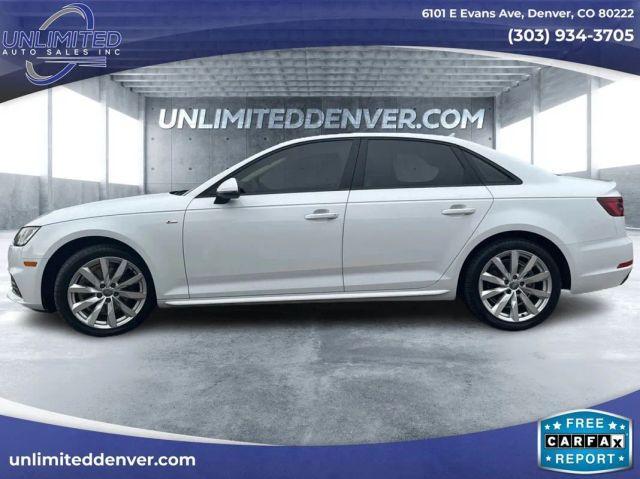 used 2018 Audi A4 car, priced at $19,999