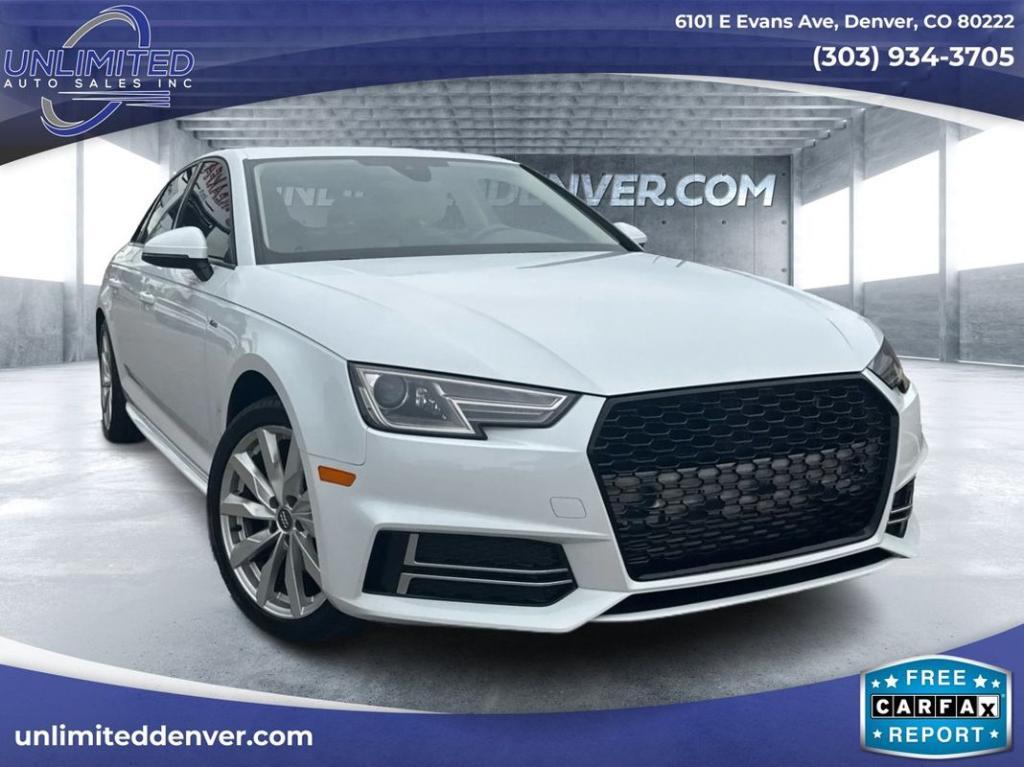used 2018 Audi A4 car, priced at $19,999
