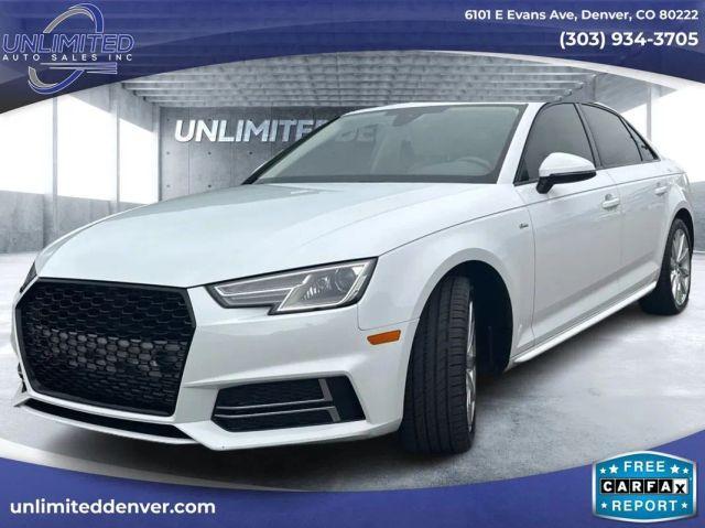 used 2018 Audi A4 car, priced at $19,999