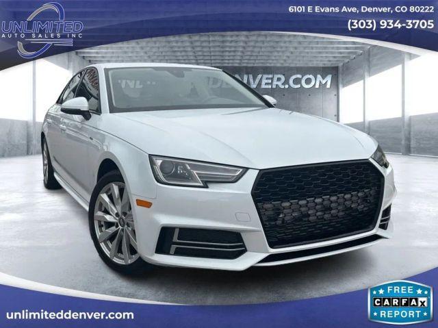 used 2018 Audi A4 car, priced at $19,999