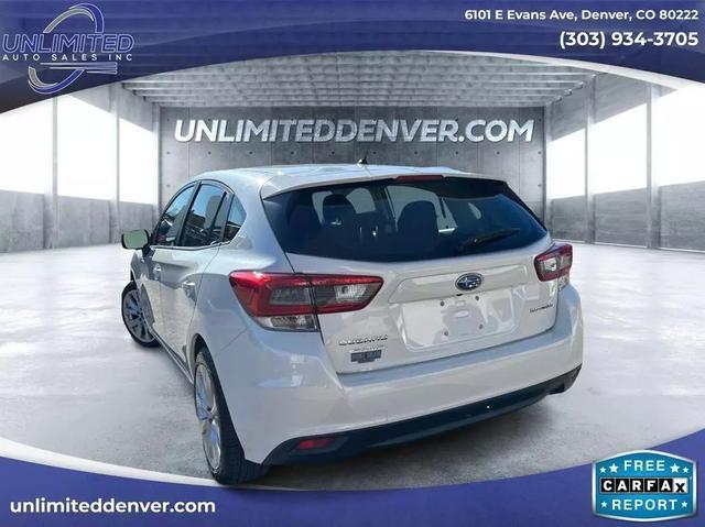 used 2021 Subaru Impreza car, priced at $16,999