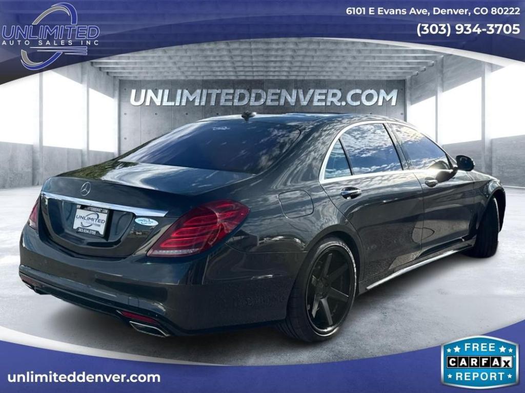 used 2014 Mercedes-Benz S-Class car, priced at $30,498