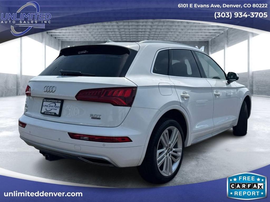 used 2018 Audi Q5 car, priced at $17,998