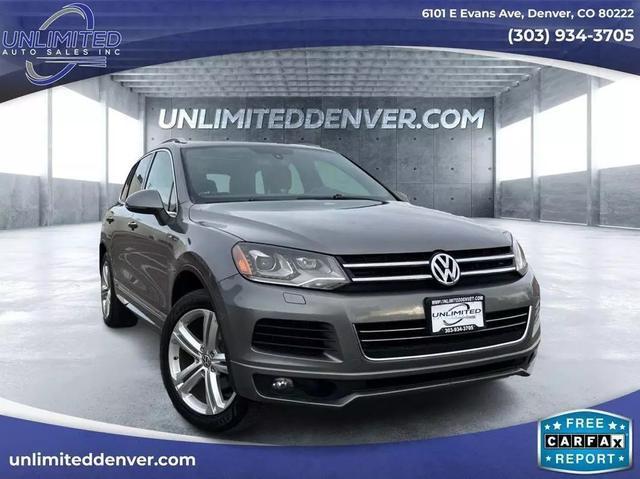 used 2014 Volkswagen Touareg car, priced at $17,999