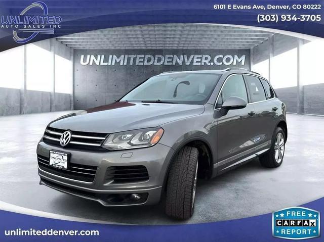 used 2014 Volkswagen Touareg car, priced at $17,999