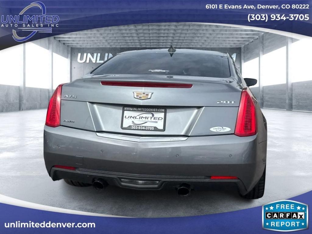 used 2018 Cadillac ATS car, priced at $19,998