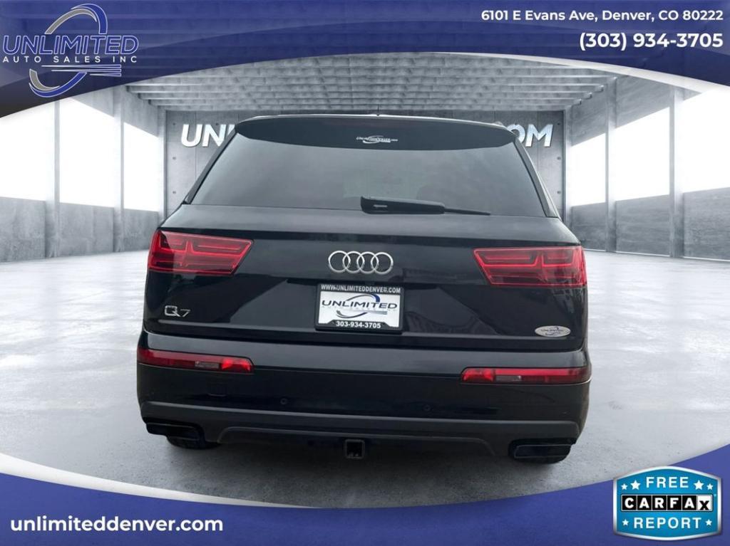 used 2019 Audi Q7 car, priced at $23,999