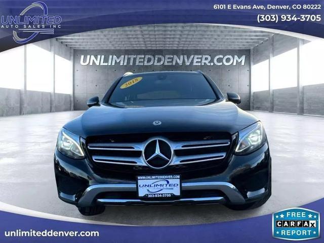 used 2018 Mercedes-Benz GLC 300 car, priced at $17,990