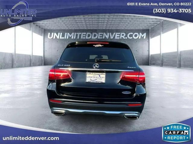 used 2018 Mercedes-Benz GLC 300 car, priced at $17,990