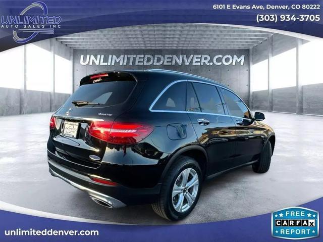 used 2018 Mercedes-Benz GLC 300 car, priced at $17,990