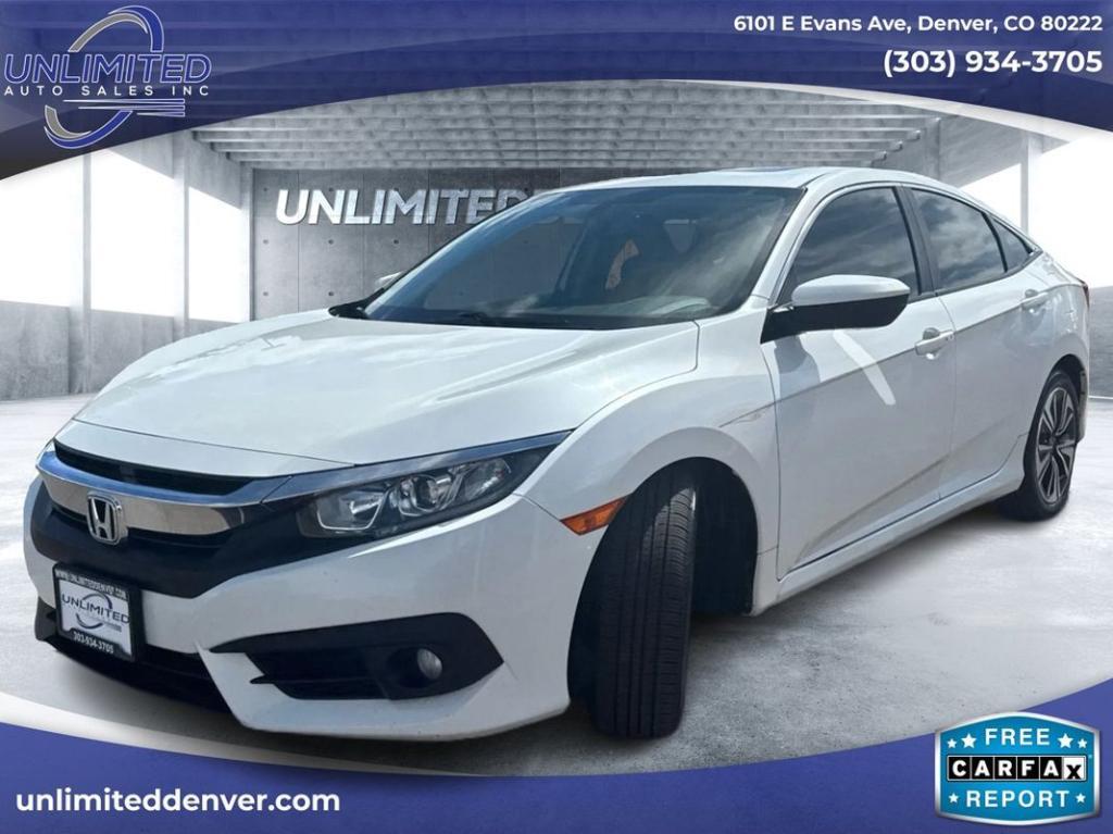 used 2018 Honda Civic car, priced at $15,496