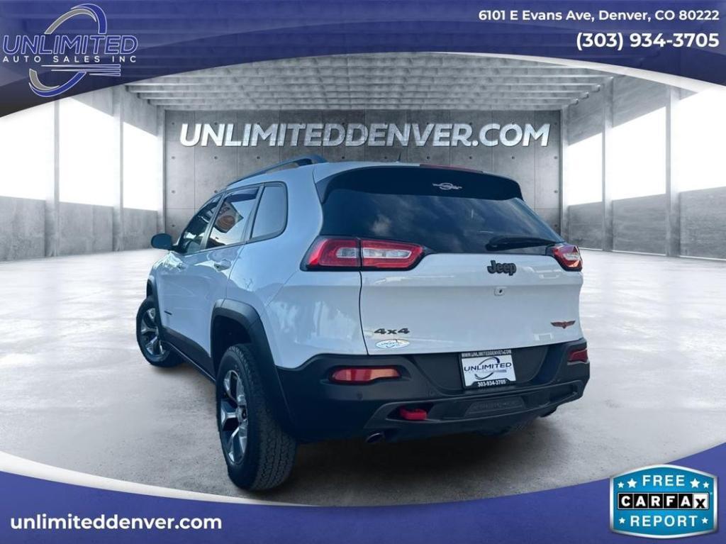 used 2018 Jeep Cherokee car, priced at $18,698