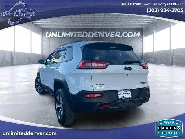 used 2018 Jeep Cherokee car, priced at $18,999