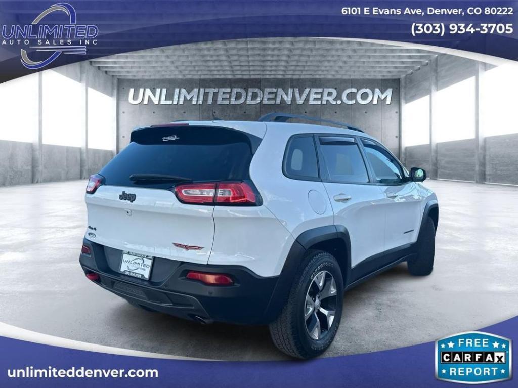 used 2018 Jeep Cherokee car, priced at $18,698