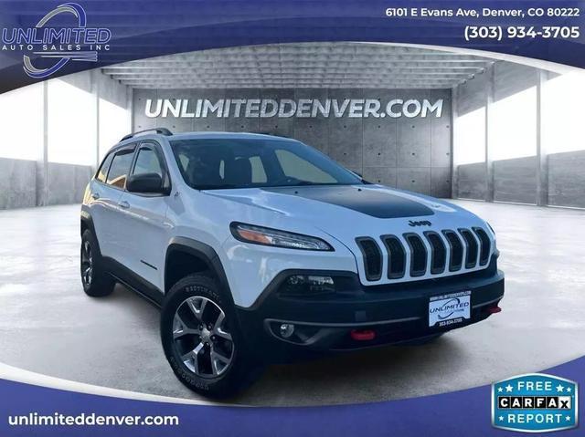 used 2018 Jeep Cherokee car, priced at $18,999