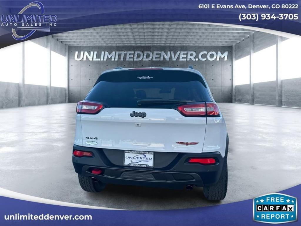 used 2018 Jeep Cherokee car, priced at $18,698