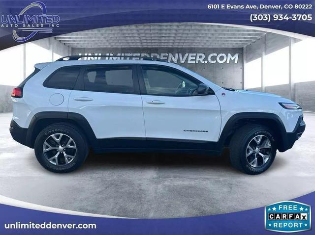 used 2018 Jeep Cherokee car, priced at $18,999