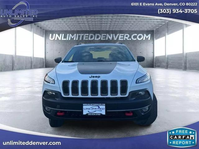 used 2018 Jeep Cherokee car, priced at $18,999