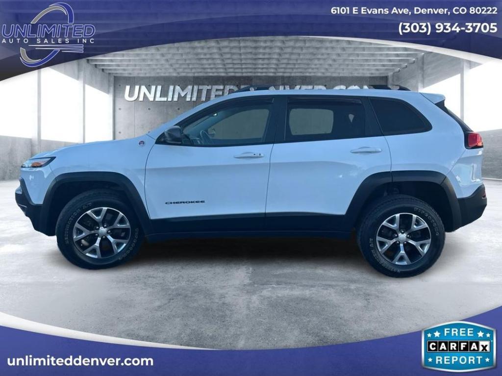 used 2018 Jeep Cherokee car, priced at $18,698