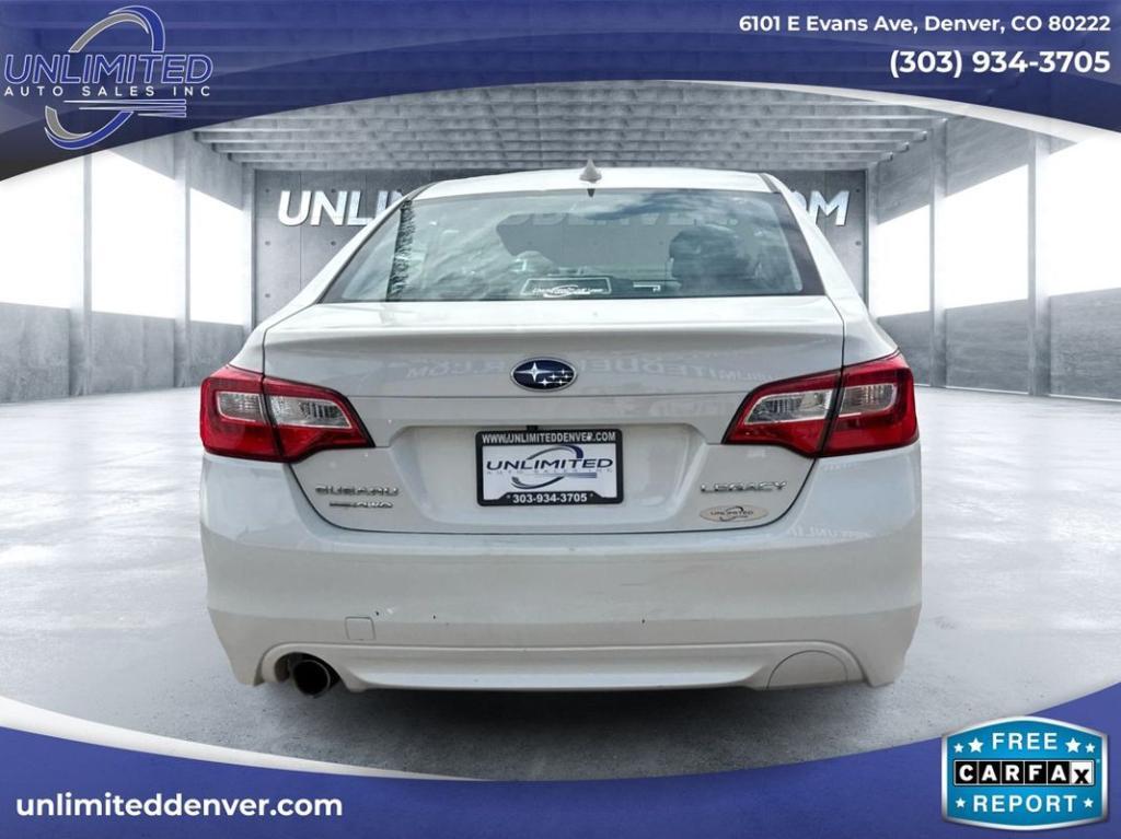 used 2016 Subaru Legacy car, priced at $12,998