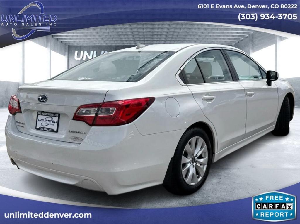 used 2016 Subaru Legacy car, priced at $12,998