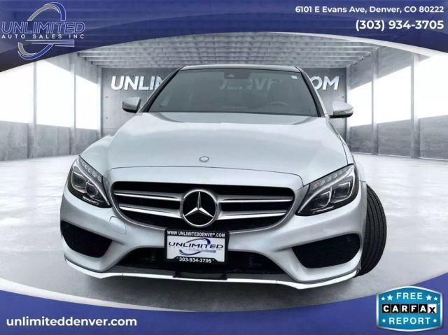 used 2015 Mercedes-Benz C-Class car, priced at $19,999