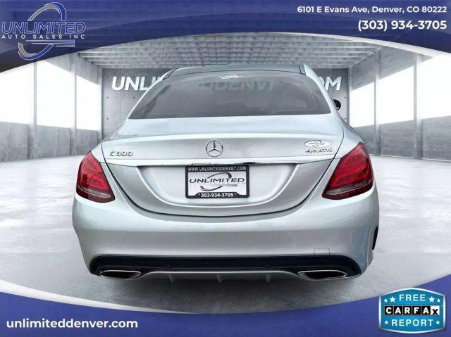 used 2015 Mercedes-Benz C-Class car, priced at $19,999