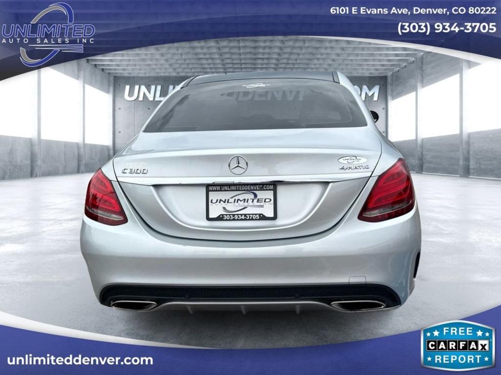 used 2015 Mercedes-Benz C-Class car, priced at $19,999