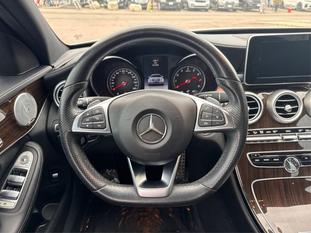 used 2015 Mercedes-Benz C-Class car, priced at $19,999