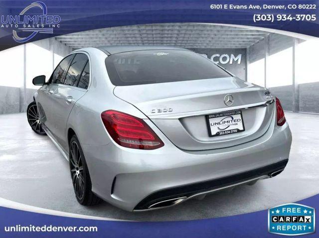 used 2015 Mercedes-Benz C-Class car, priced at $19,999