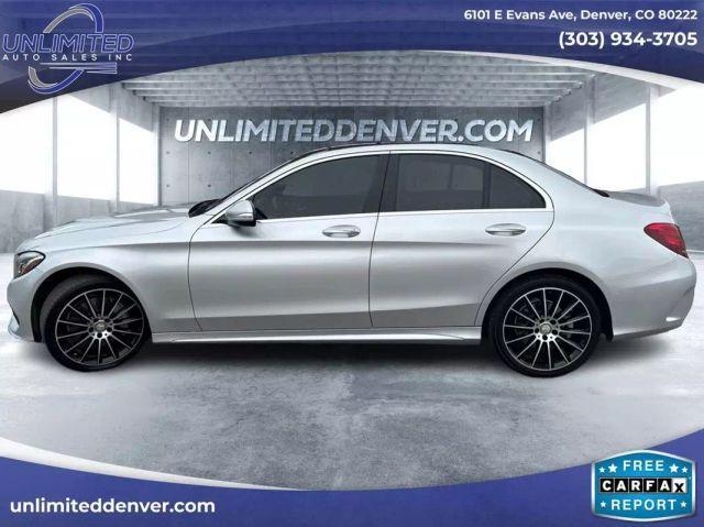 used 2015 Mercedes-Benz C-Class car, priced at $19,999