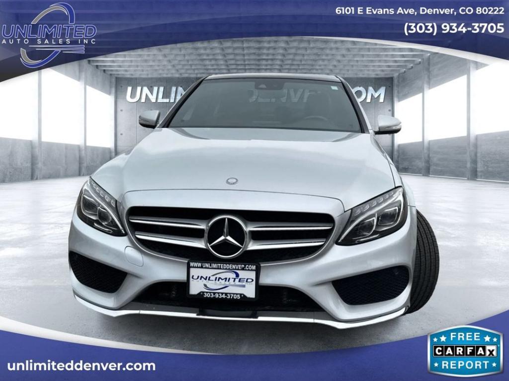 used 2015 Mercedes-Benz C-Class car, priced at $19,999