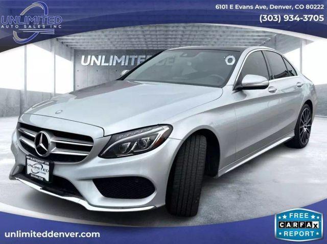 used 2015 Mercedes-Benz C-Class car, priced at $19,999