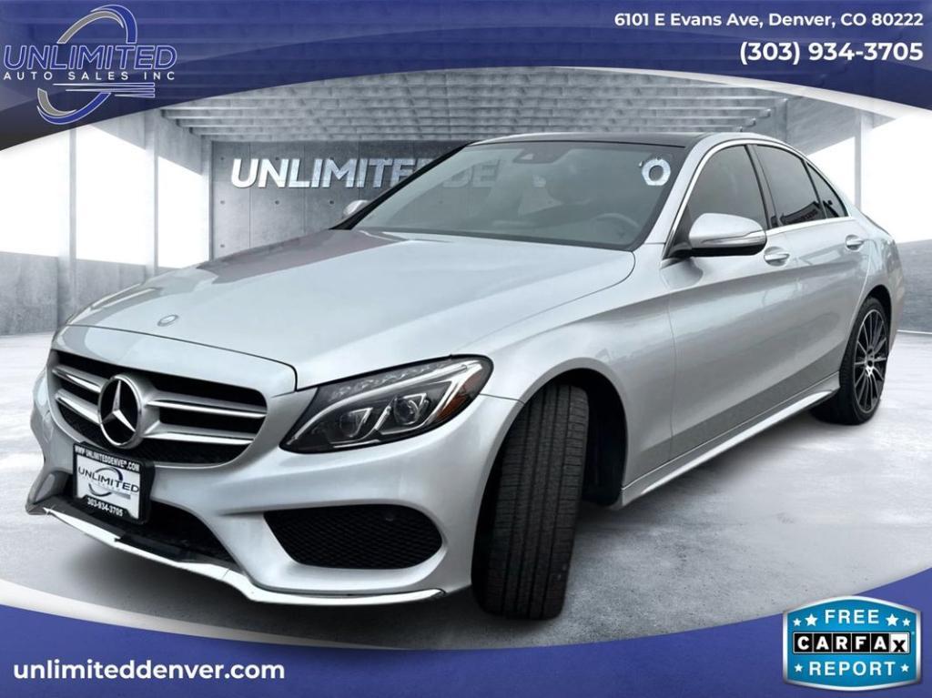 used 2015 Mercedes-Benz C-Class car, priced at $19,999