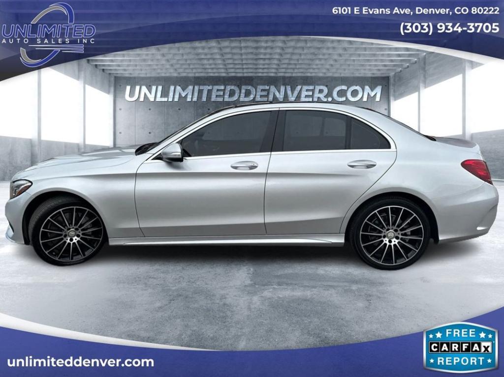 used 2015 Mercedes-Benz C-Class car, priced at $19,999