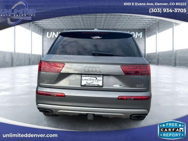 used 2018 Audi Q7 car, priced at $23,999