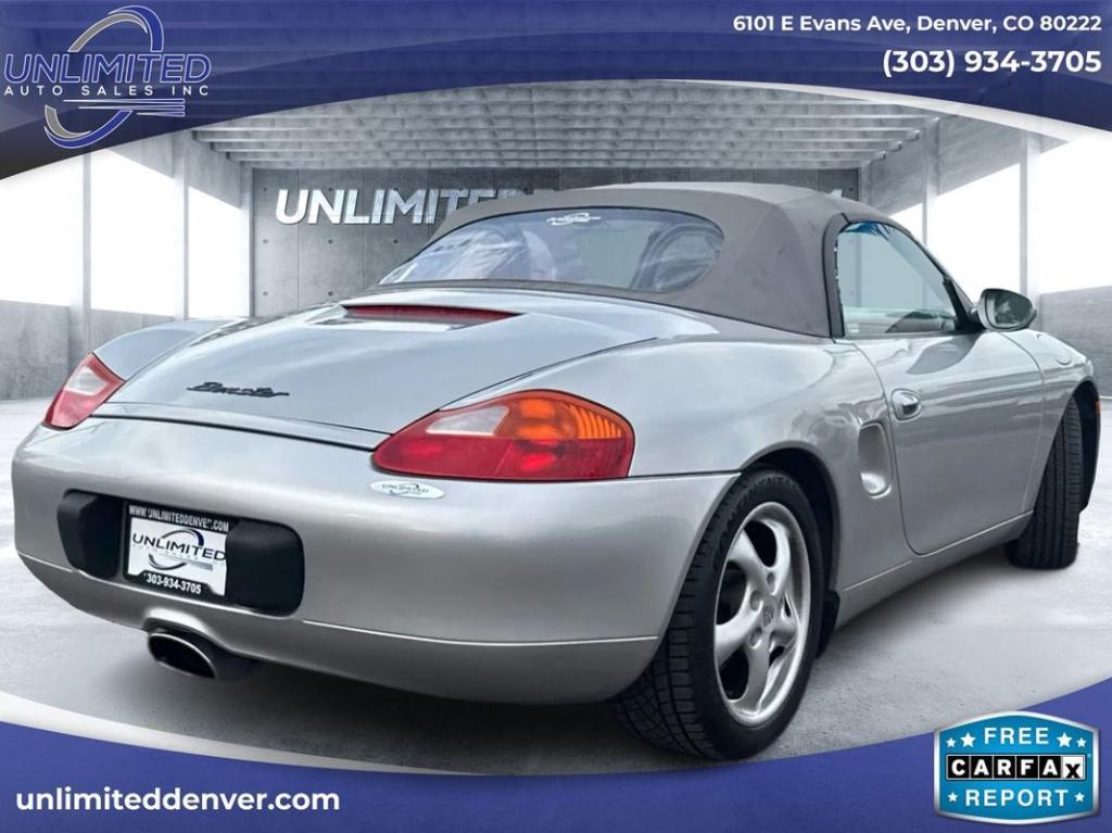 used 1998 Porsche Boxster car, priced at $12,498