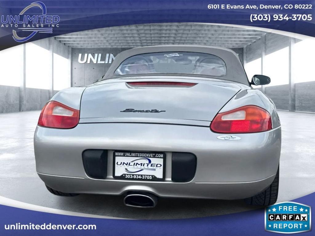 used 1998 Porsche Boxster car, priced at $12,498
