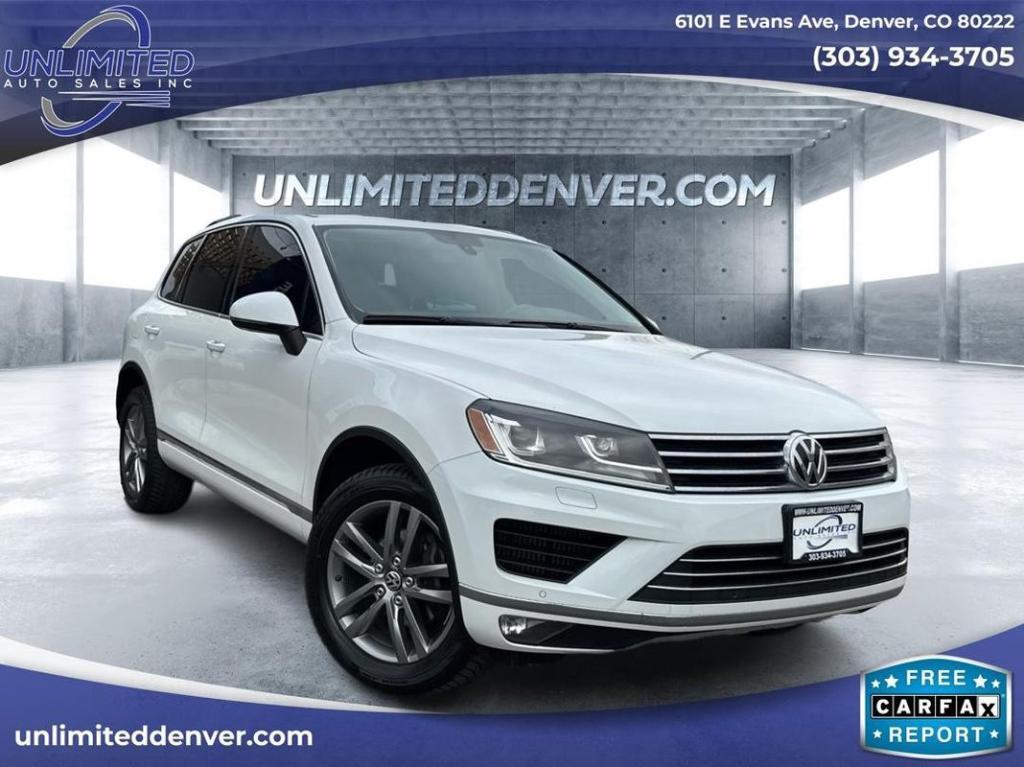 used 2015 Volkswagen Touareg car, priced at $15,999