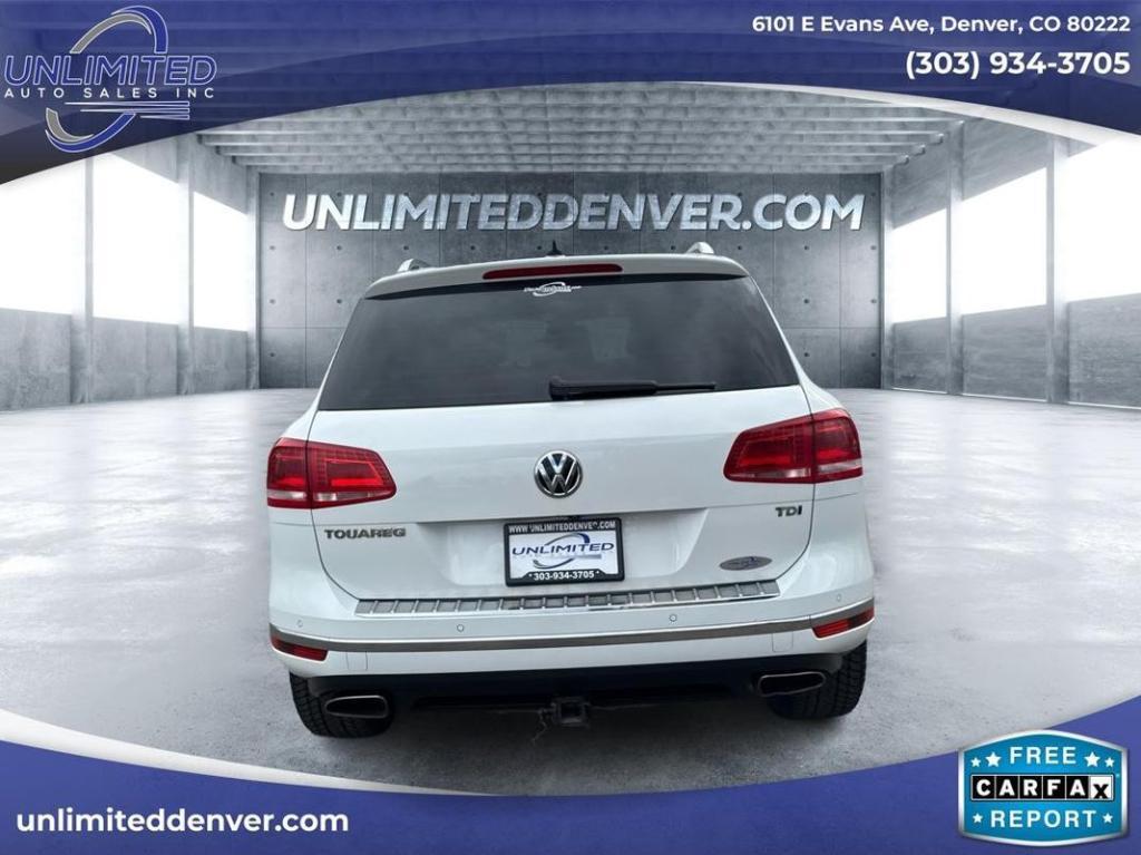 used 2015 Volkswagen Touareg car, priced at $15,999