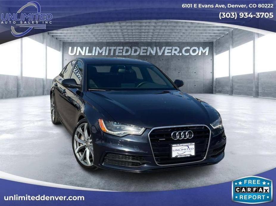 used 2013 Audi A6 car, priced at $16,999