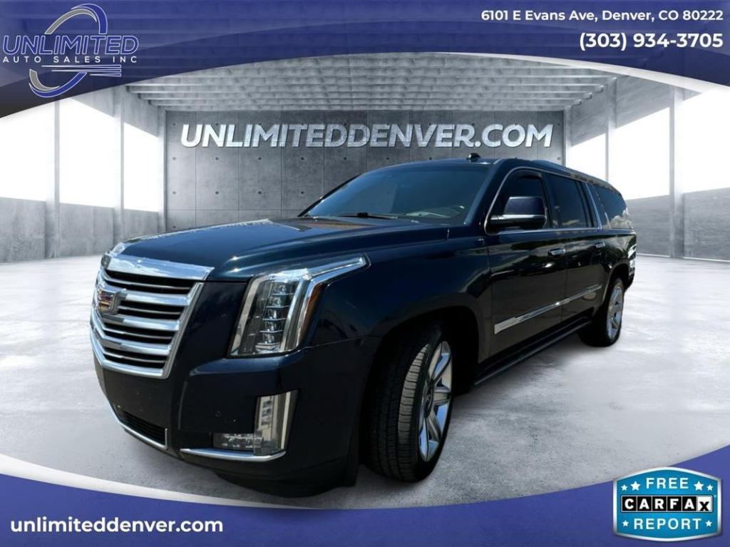 used 2017 Cadillac Escalade ESV car, priced at $29,692