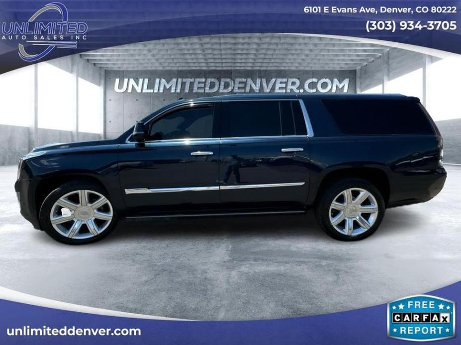 used 2017 Cadillac Escalade ESV car, priced at $29,692