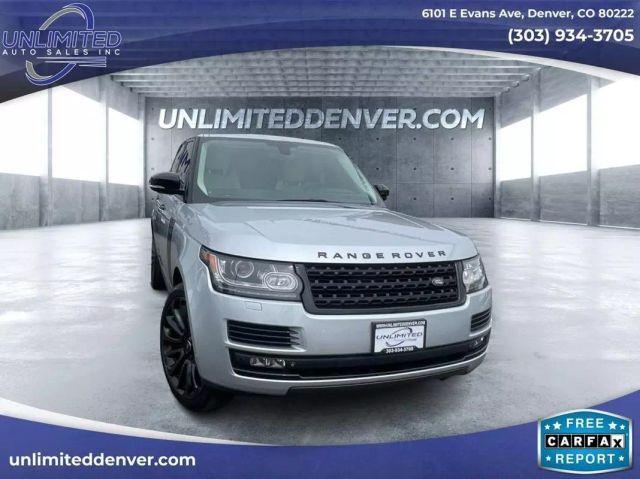 used 2015 Land Rover Range Rover car, priced at $20,993