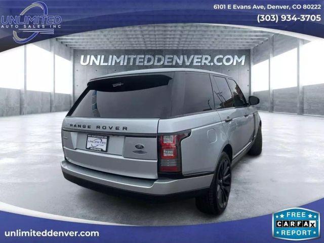 used 2015 Land Rover Range Rover car, priced at $20,993
