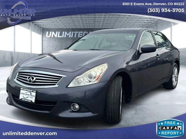 used 2012 INFINITI G37x car, priced at $11,999