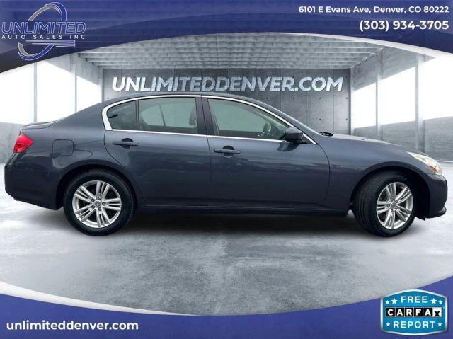 used 2012 INFINITI G37x car, priced at $11,999